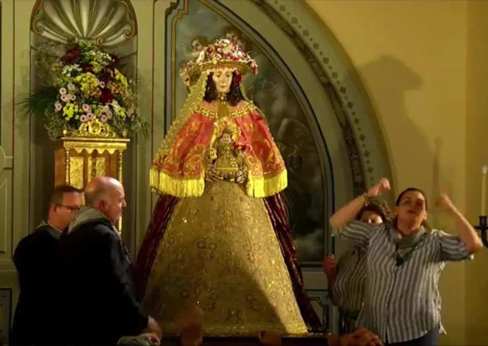 la virgen del rocio en Almonte traslado 2019-16