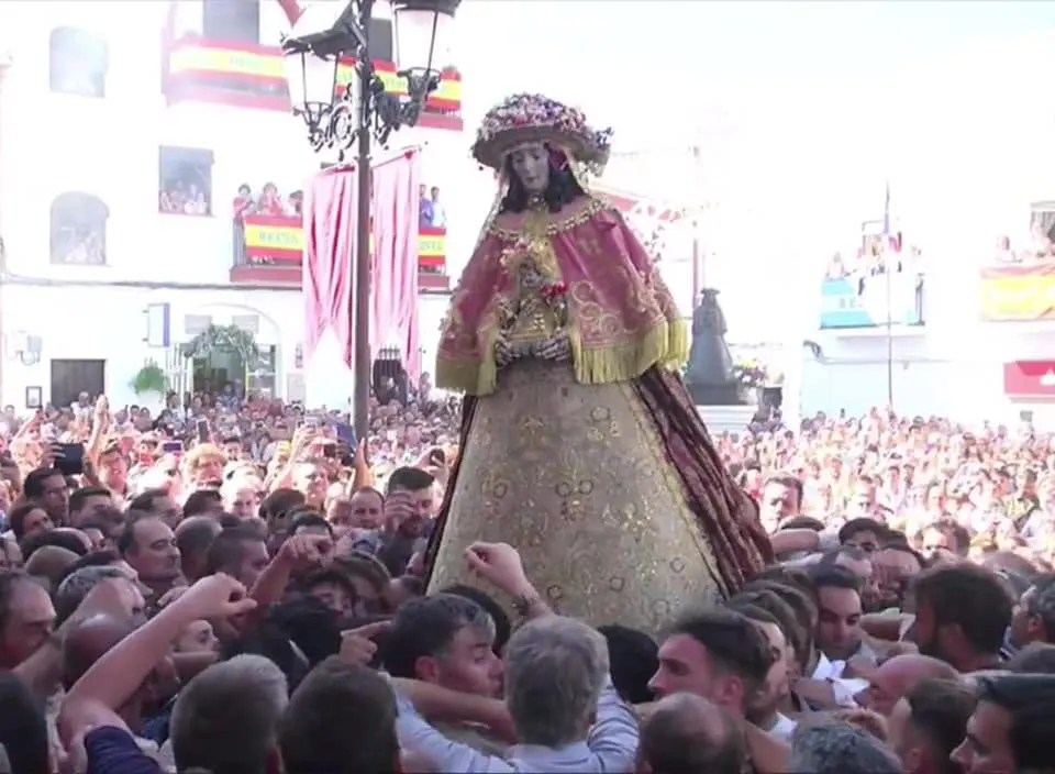 La Virgen del Rocío en Almonte
