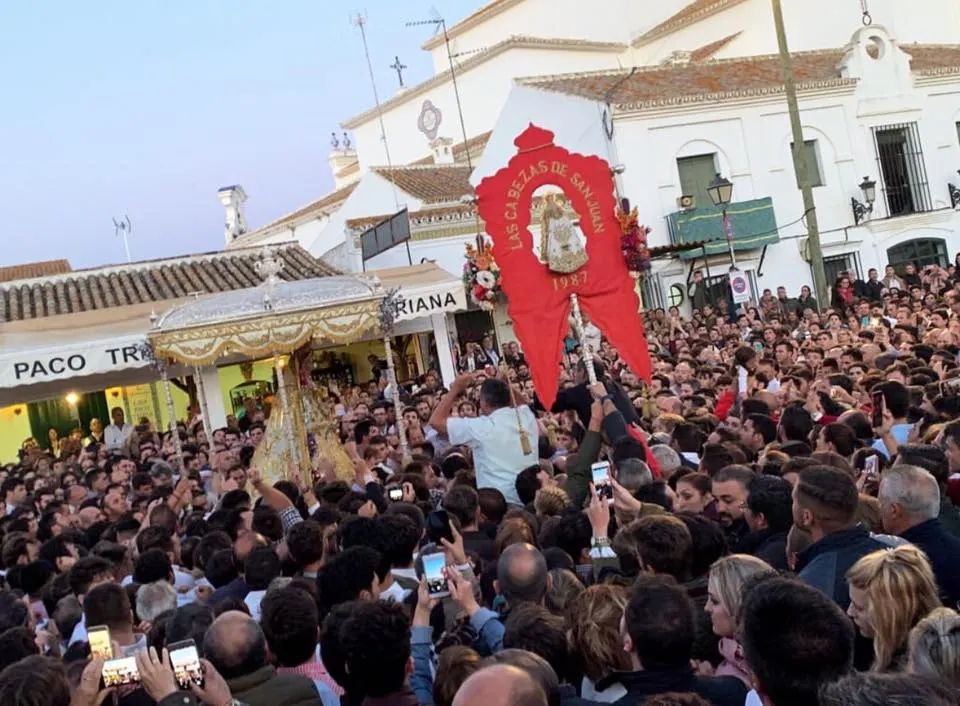 Las Cabezas procesion rocio 2019