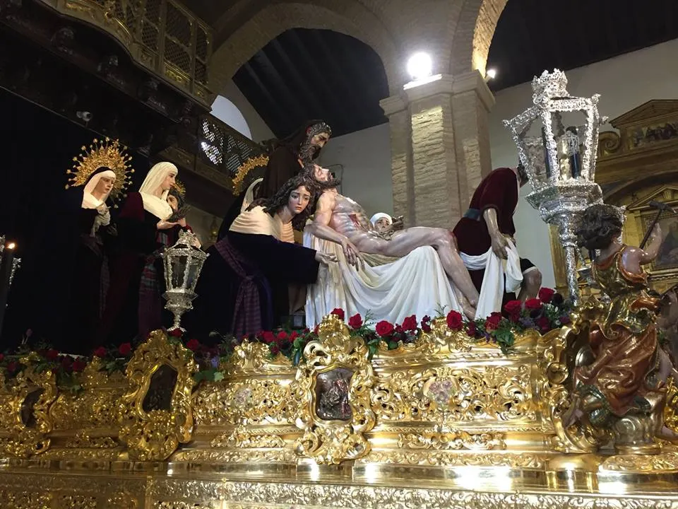 Stmo. Cristo de la Caridad en su Traslado al Sepulcro