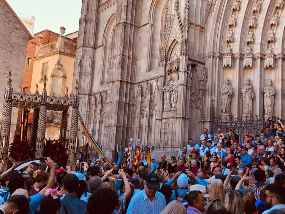 Momentos del Camino al Rocio 2019-Barcelona