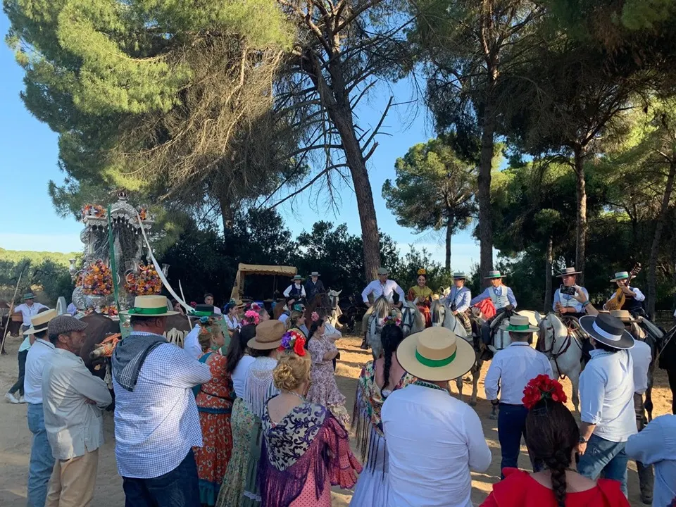 Momentos del Camino al Rocio 2019-Espartinas-2