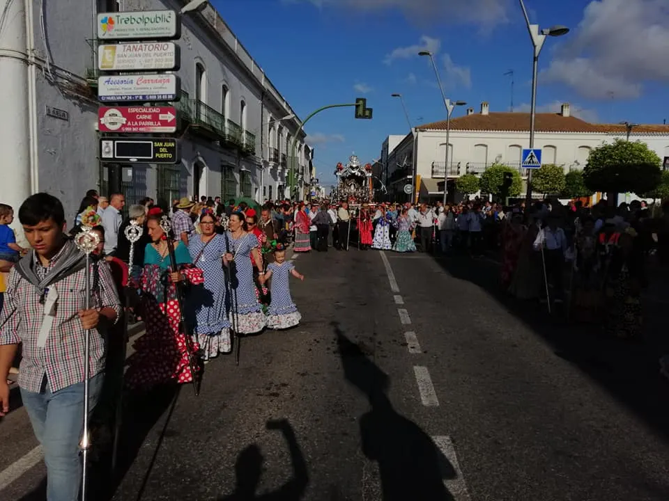 Momentos del Camino al Rocio 2019-San juan del puerto-2