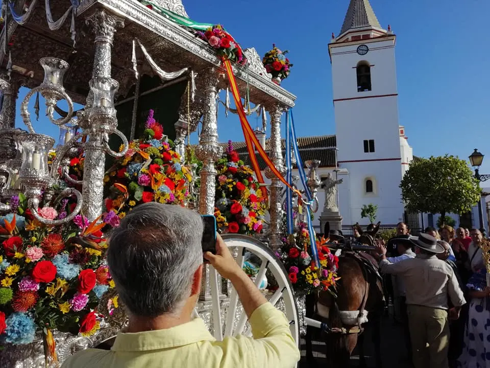 Momentos del Camino al Rocio 2019-San juan del puerto