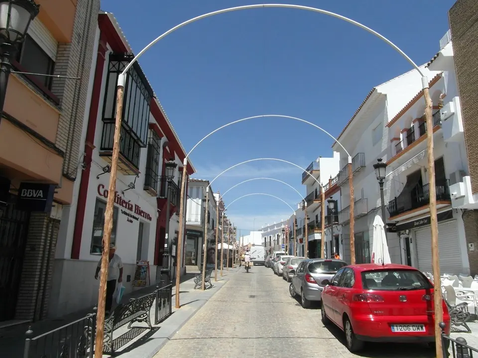 preparativos traslado virgen rocio 2019-10