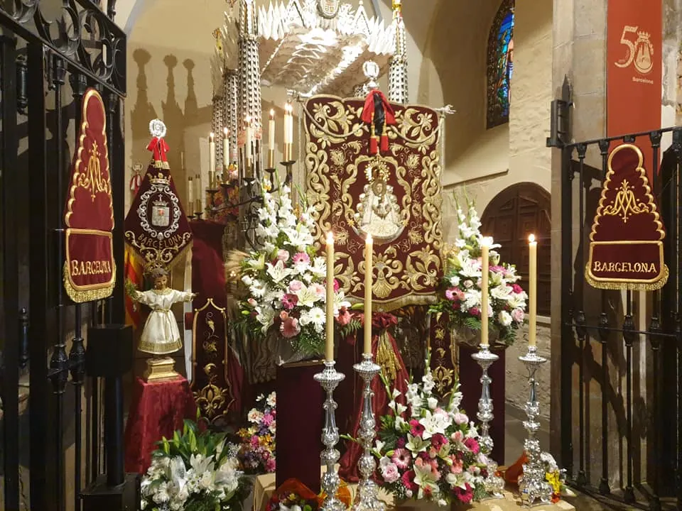 Barcelona altar rocio 2020