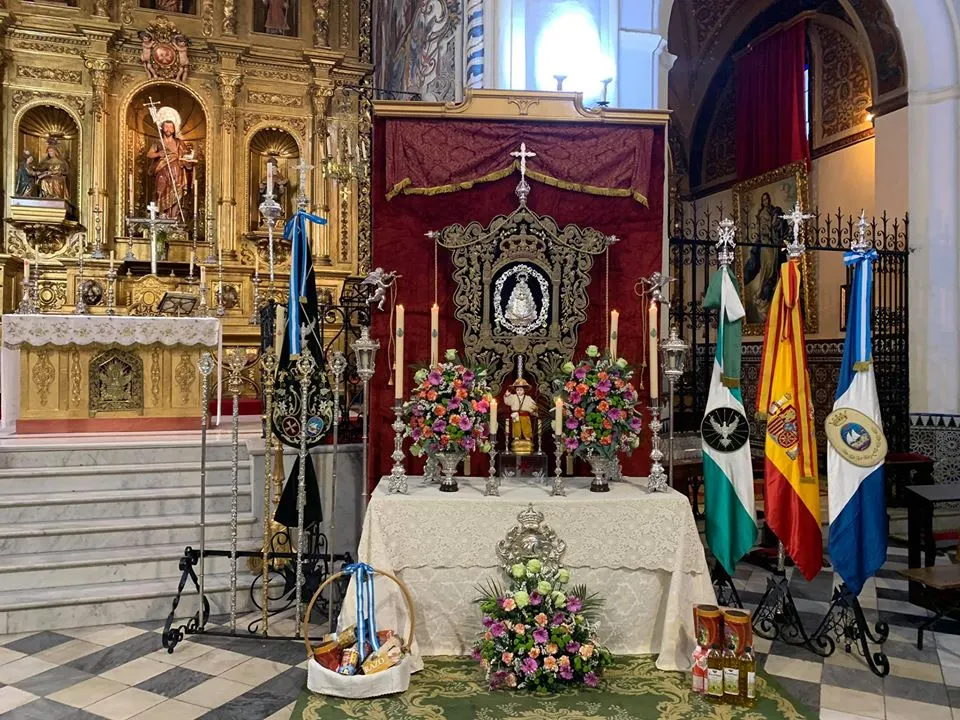 San Juan del Puerto altar rocio 2020