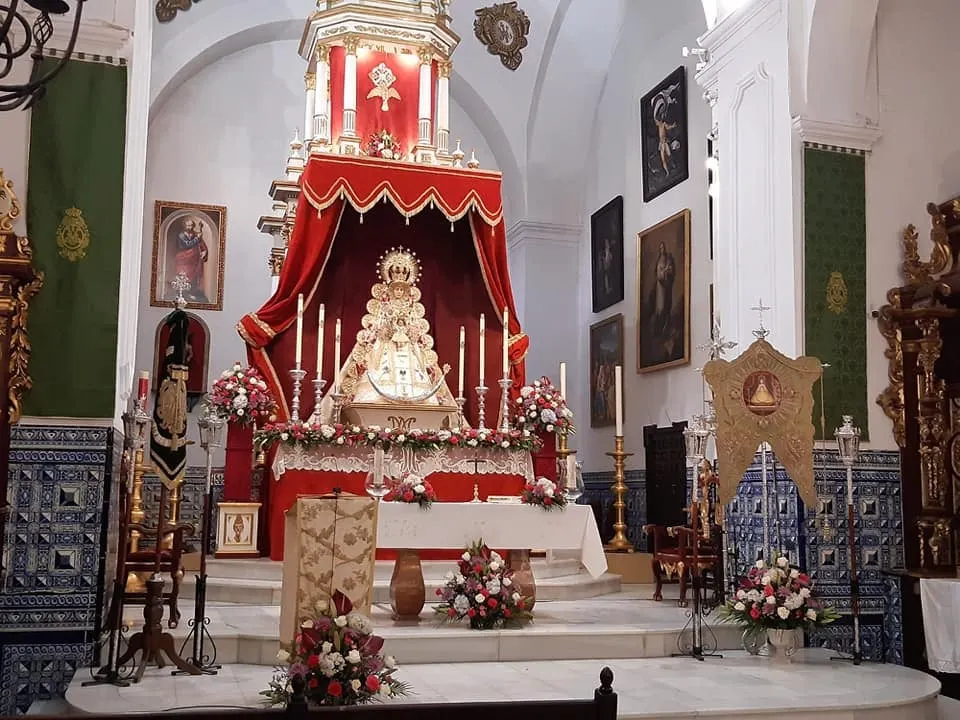 Rocio altar cultos Pilas 2021
