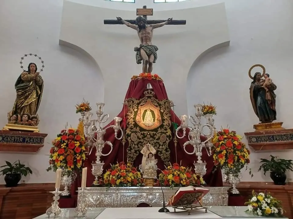 Rocio altar cultos San Juan de aznalfarache 2021