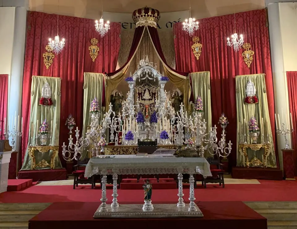 Rocio altar cultos sevilla sur 2021