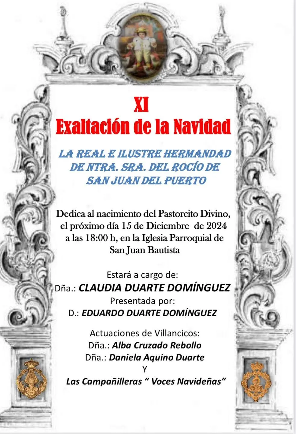 rocio navidad 2024 san juan del puerto