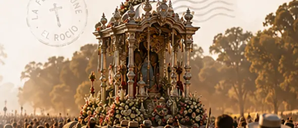 La Virgen en el Simpecado