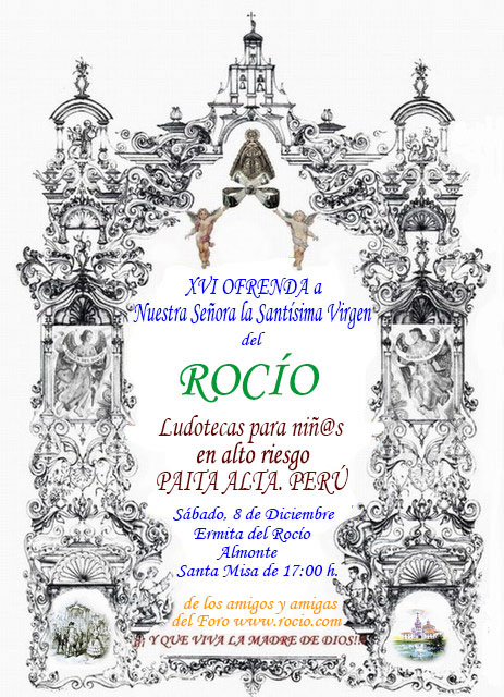 cartel acto ofrenda 2018