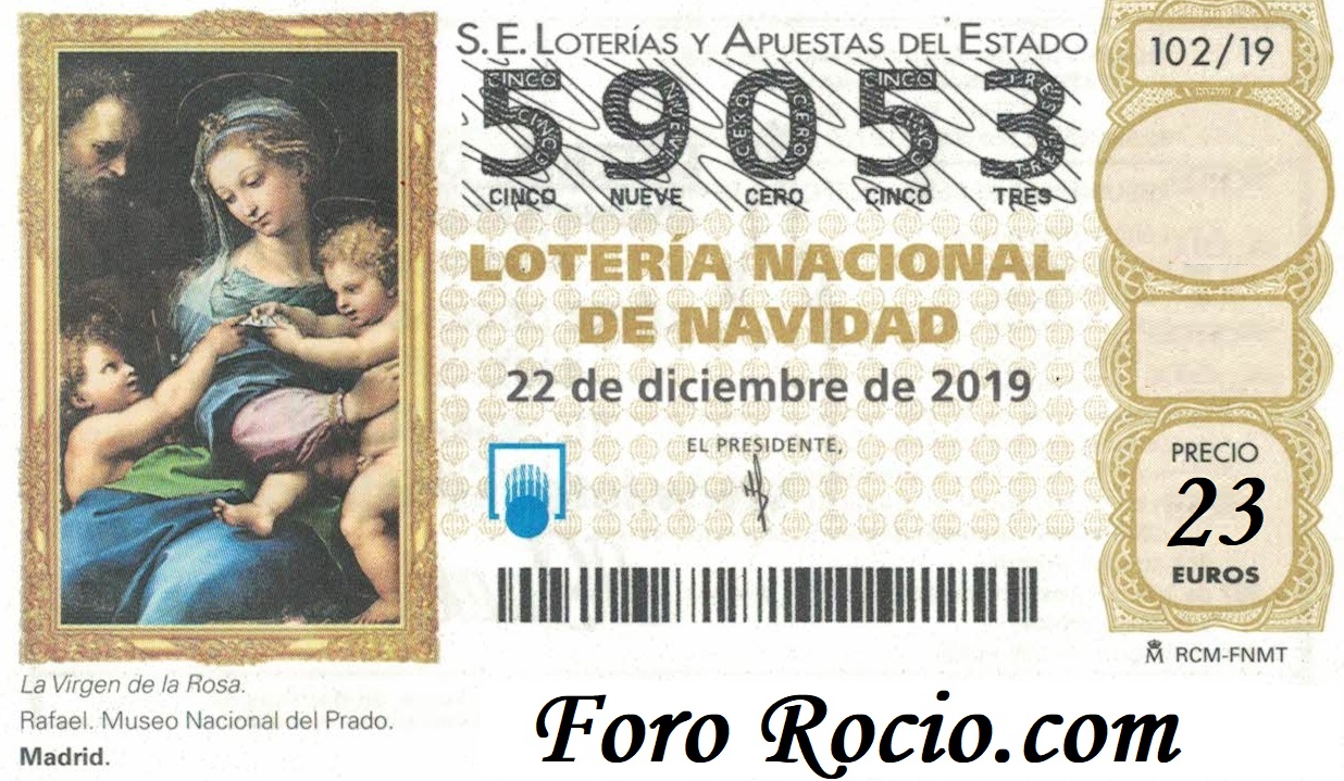 loteria navidad ofrenda foro 2019