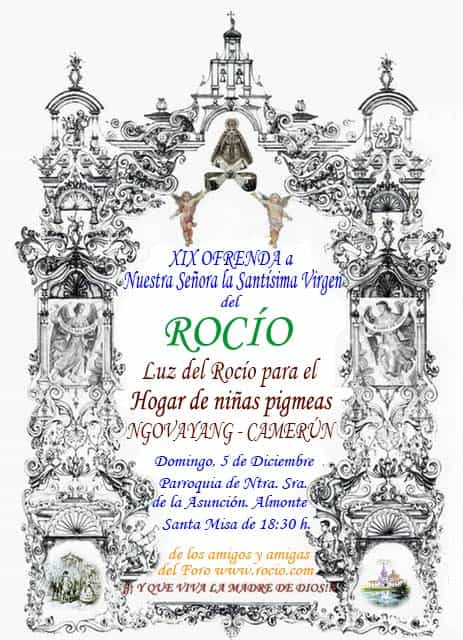 Misa foro rocio ofrenda 2021