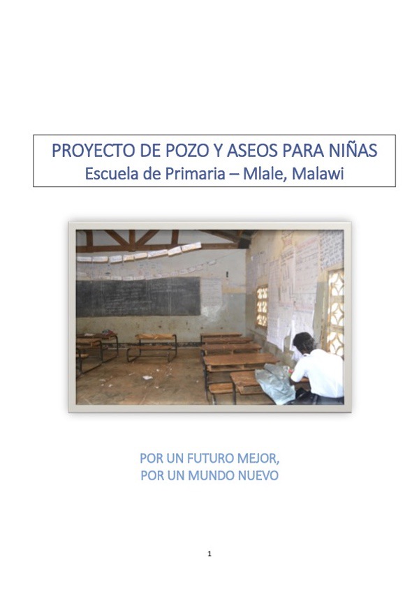 Proyecto Pozo y Aseos Malawi 1