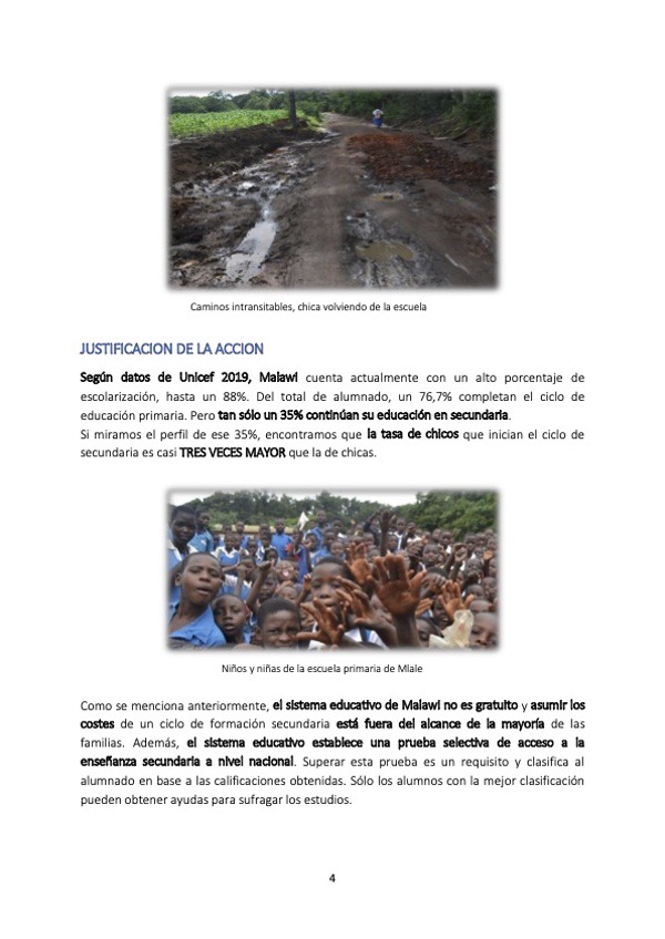 Proyecto Pozo y Aseos Malawi 4