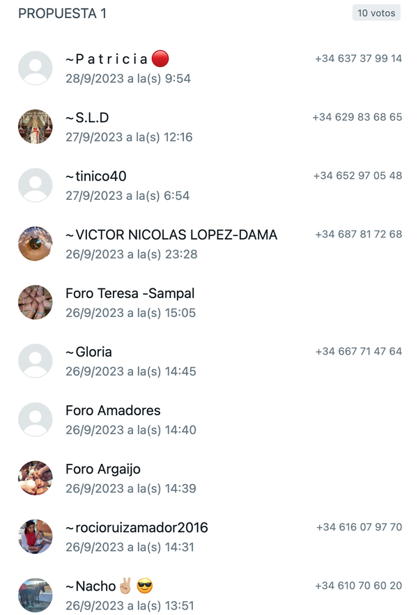 Popuesta 1 ofrenda 1