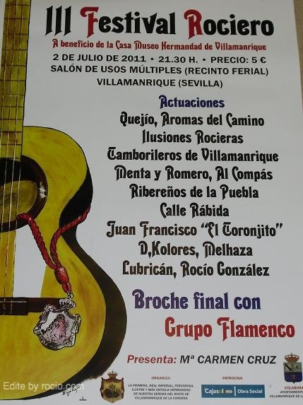 III Festival rociero en la Hdad. de Villamanrrique