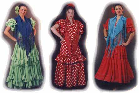 vestido rociero