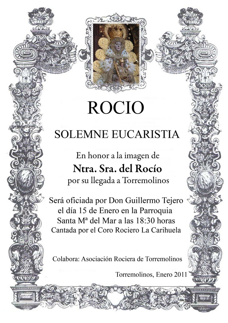 Cartel de la convocatoria