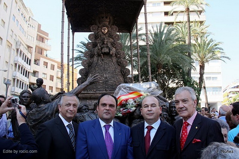 Inaguración del Monumento a Ntra. Sra. en Huelva
