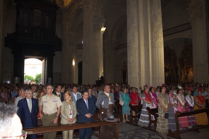 En primer término, el Hno.Mayor y Autoridades