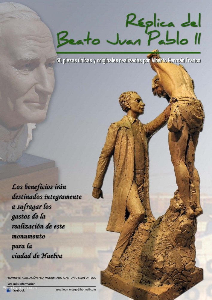 Monumento a León Ortega en Huelva 