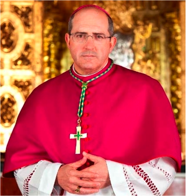 Excmo. y Rvdmo. Sr. D. Santiago Gómez Sierra, Obispo Titular de Vergi y Auxiliar de la Archidiócesis de Sevilla