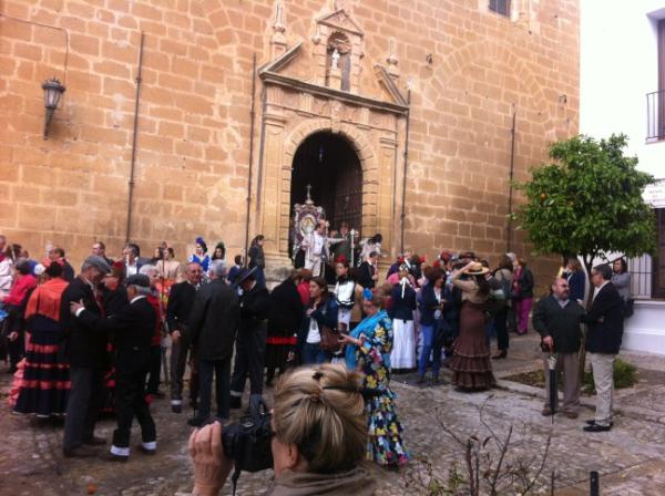 Salida de la Iglesia Mayor