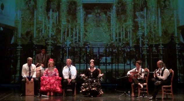 Grupo flamenco Carmen Feria y amigos