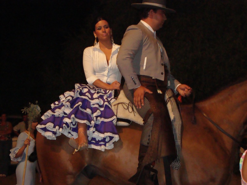 Fiesta rociera celebrada el pasado año