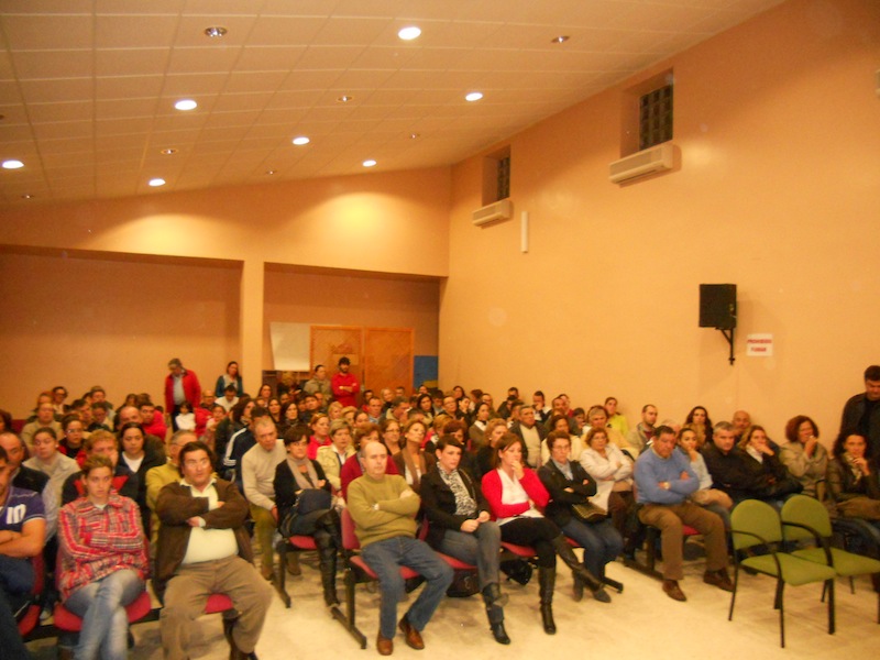 Imágen de los asistentes al sorteo