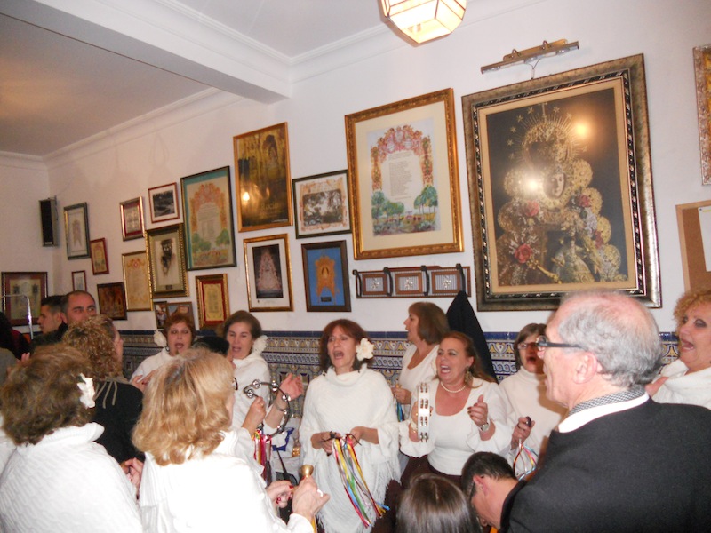 Ambiente en la Casa Hermandad