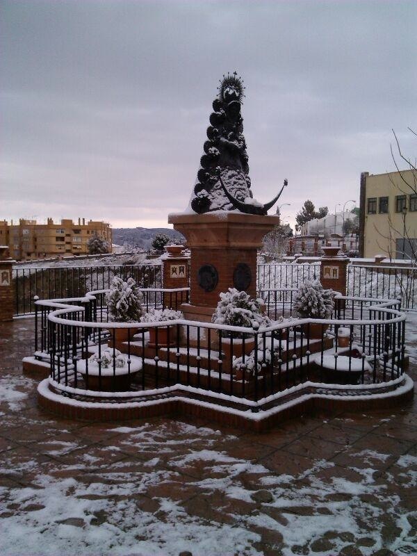Monumento a Ntra. Sra. en Ronda (Foto A. Martín)