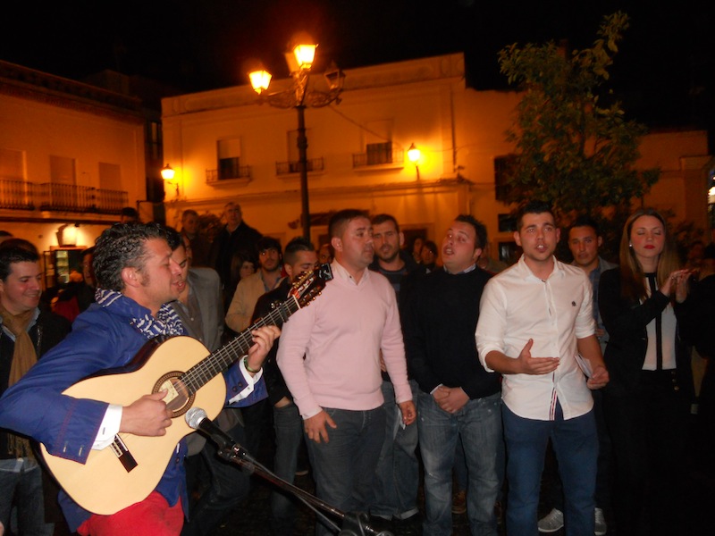 Momento en que la Peña