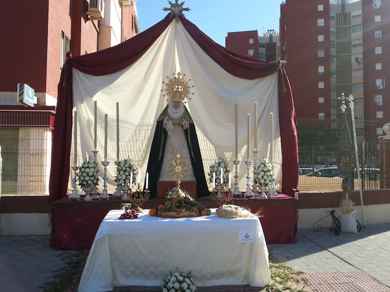 Montequinto participó en el Corpus.