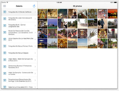 Aplicación para IPAD