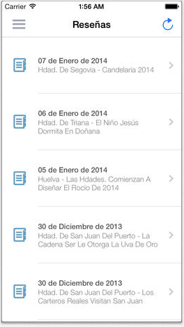 Aplicación para IPHONE