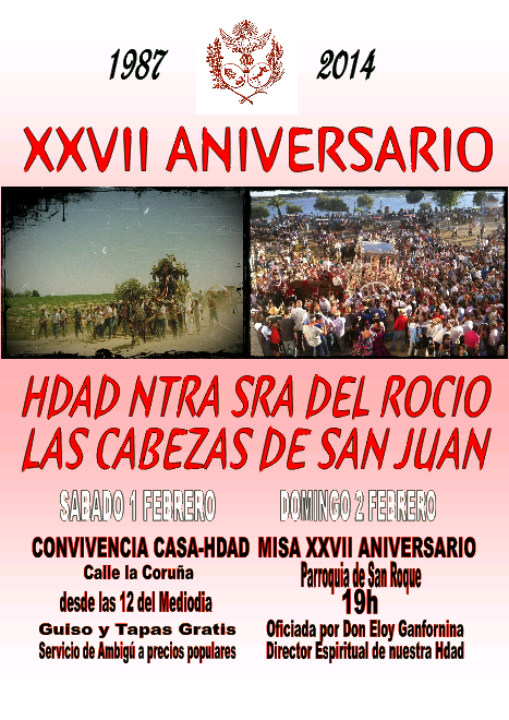 Cartel Aniversario