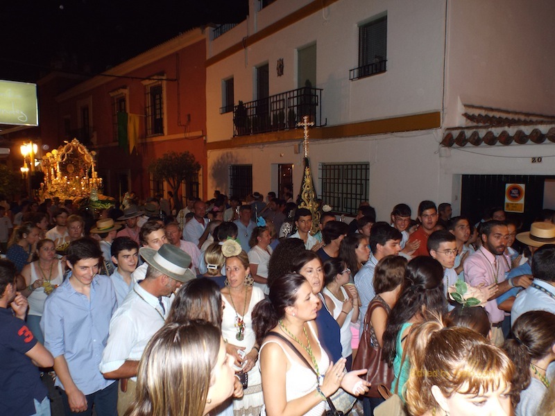 5372 rocio2014 llegada carretas gines2