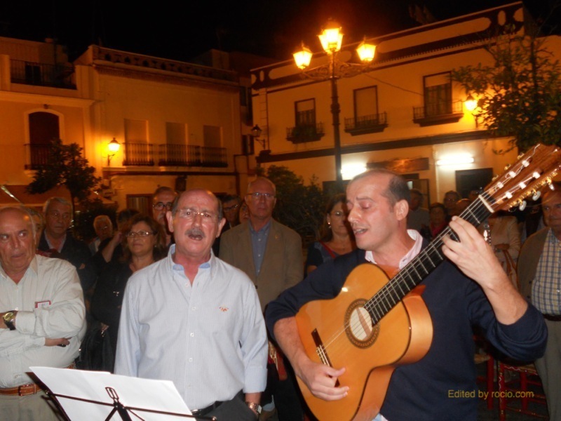 José Luís y Javier Carrasco cantando la Salve