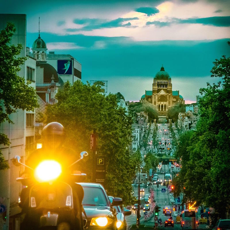 Brussels - Koekelberg Basilique, en donde se encuentra el Bendito Simpecado de la Hdad. de Bruselas. (Foto - Hatim Kaghat)