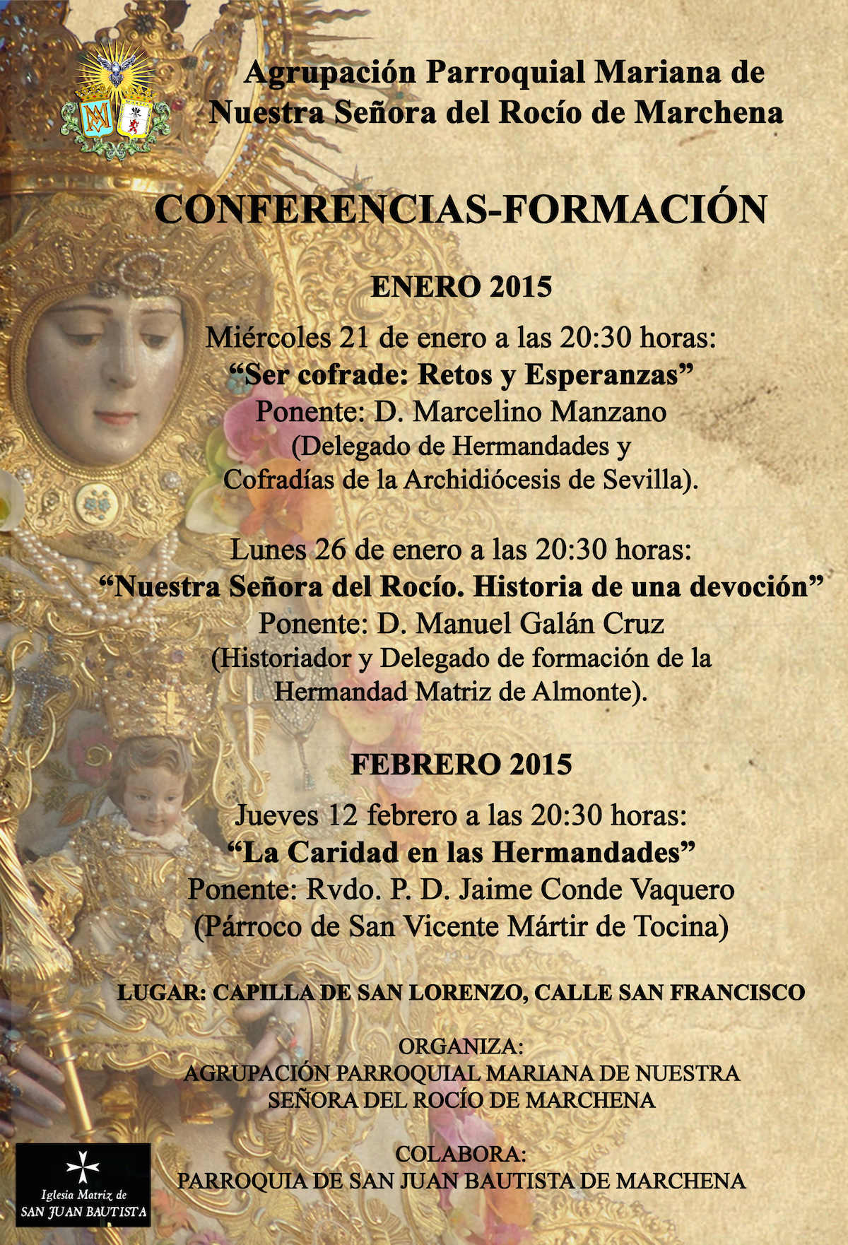 Cartel Conferencias rocio