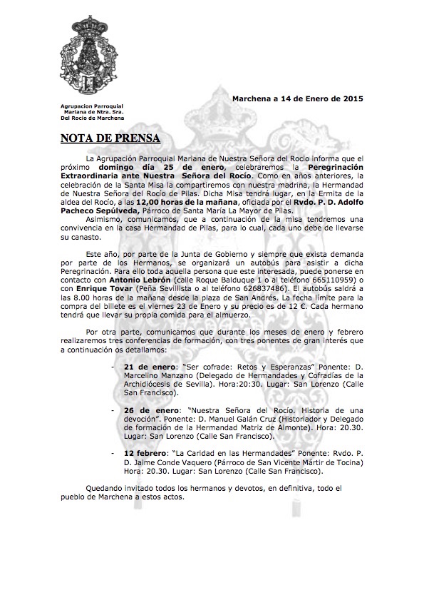 Nota de prensa candelaria y conferencias. jpg