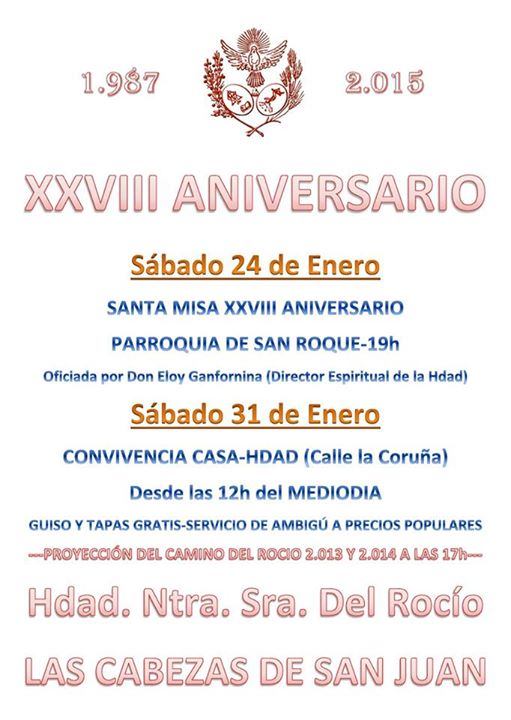 las Cabezas Aniversario
