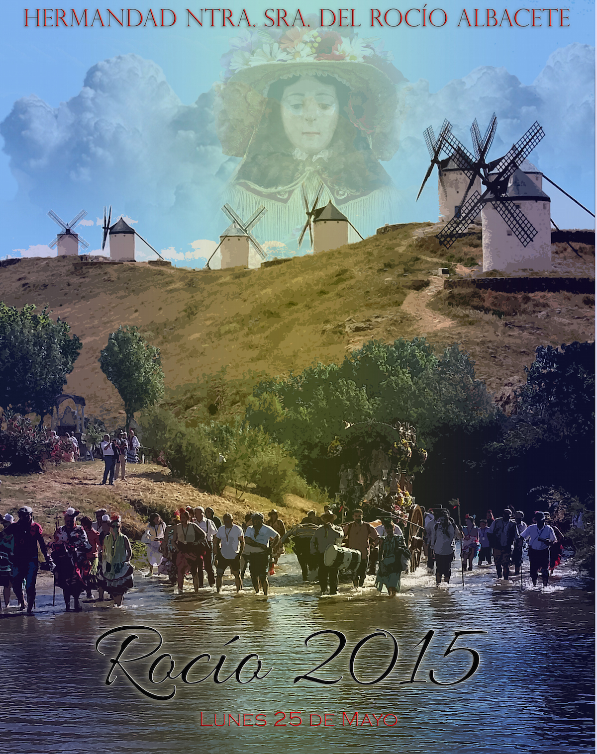 Albacete Cartel Romeria Rocio 2015