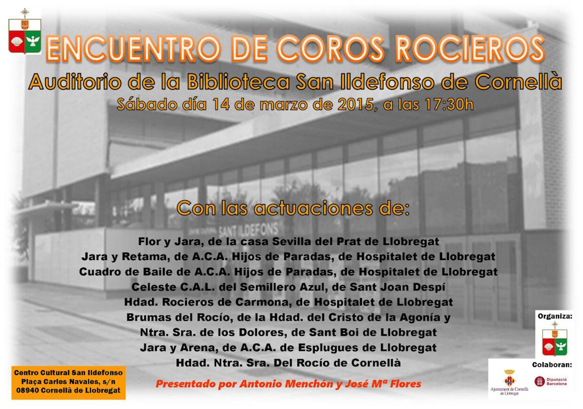 Cornella - certamen coros 2015