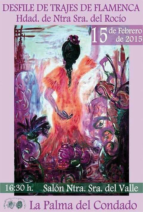 desfile flamenco - la palma