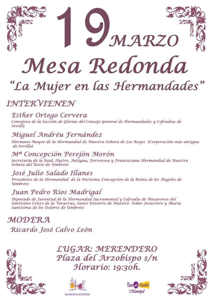 Umbrete la mujer hermandades